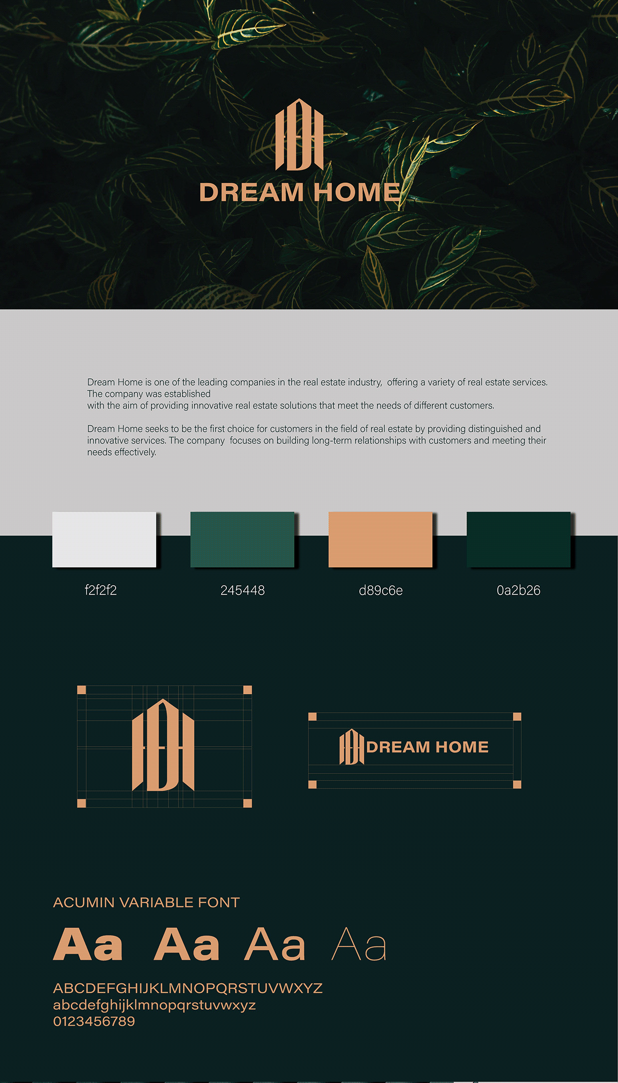 Dream Home Visual Identity